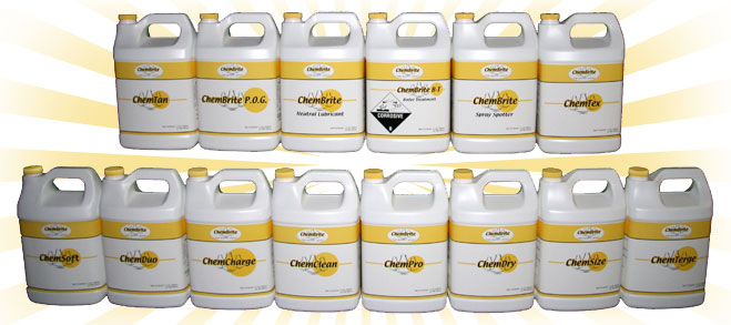 The ChemBrite product line is more effeciant, earth friendly and economical than what the competition has to offer